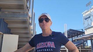 Arizona coach Caitlin Lowe interview