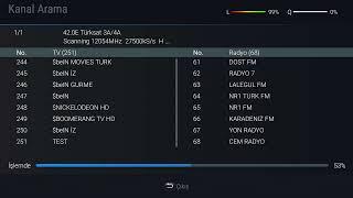 Atlanta 4K CI Türksat Şebeke Frekansı Tarama İşlemi Nasıl Yapılır?