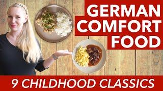 Comfort Food in Germany - Our German Comfort Food - 9 German Childhood Dishes