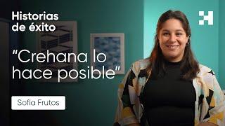 "Crehana lo hace posible!  Sofía Frutos |  Historias de Éxito