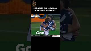 Los GOLES que llevaron a RAYADOS a la Final del Futbol Mexicano #shorts #rayadosdemonterrey #ligamx