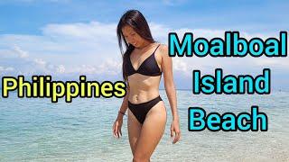 Philippines Travel: Island Girl at Moalboal Basdaku Beach