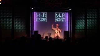 Mr B - Chap-Hop History - Live