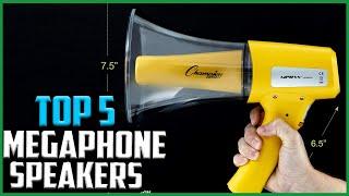 Top 5 Best Megaphone Speakers in 2022 [Buyer’s Guide]