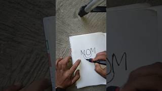 Beautiful Art With Mom #shorts #ytshorts #Drawing Art and craft by W.B