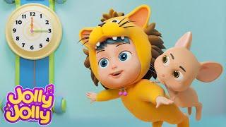 Hickory dickory dock, Three little kittens + More | Jolly Jolly - Learn and Play - Nursery Rhymes