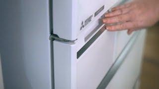 French door refrigerator innovations by Mitsubishi Electric