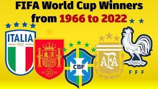 FIFA World Cup Winners from 1966 to 2022 – Full Journey! 