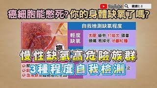 失眠 疲勞 打哈欠 小心 慢性缺氧 ！ 高危險族群 3種程度自我檢測 健康2.0 精華