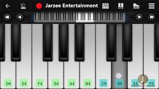 Don Theme Piano (Shahrukh Khan) - Easy Mobile Piano Tutorial | Jarzee Entertainment