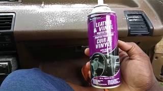 New dollar tree leather & vinyl protectant test review on honda accord