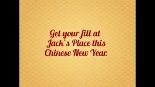 Jack's Place Chinese New Year Menu