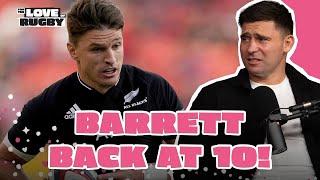 Barrett Starts At 10! | All Blacks Team Reaction