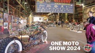 Custom Motorcycles - One Moto Show 2024 #DicEtv