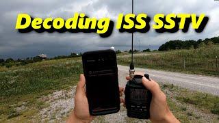 Receiving and Decoding SSTV from the Space Station in Live Time