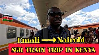 Kenya's Ultimate Travel Experience: SGR Train Adventure from Emali to Nairobi!