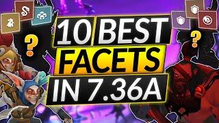 TOP 10 HERO FACETS IN 7.36A - Best Heroes To Gain Rank - Dota 2 Meta Guide