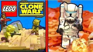 I Built Clone Wars Battle Scenes in LEGO…