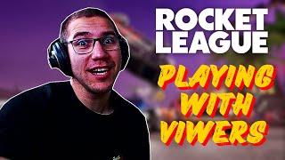 Rocket League Live - Playing With Viewers(Private Matches & Tournaments)!!!