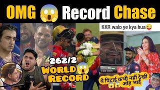 World Record Run Chase  Bairstow Shashank & Prabh ने उड़ा के रख दिया | Punjab vs KKR 2024