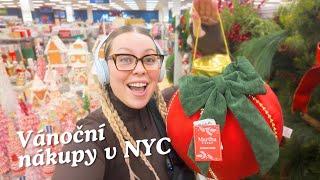 VÁNOČNÍ NÁKUPY V NEW YORKU | NYC diaries