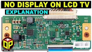 LED/LCD TV Repair Tutorial | VGH VGL HVDD voltage is missing, so there is no Display On The Screen