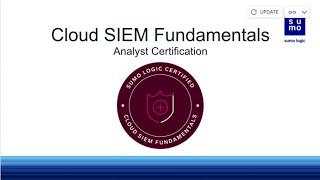 Sumo Logic Cloud SIEM Fundamentals