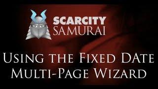 Using the Fixed Date Multi-Page Campaign Wizard in Scarcity Samurai