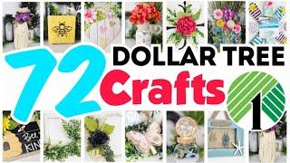 72 BEAUTIFUL Dollar Tree DIY Crafts For Home Decor