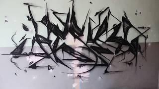 "PURE STYLING UNCUT 2" Hesky One Leipzig Graffiti 2018