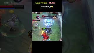 Minsitther slow rankmood Funny game play @MobileLegends5v5MOBA #shorts #youtubeshorts