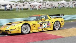 Chevrolet Corvette C5 R Legion at Watkins Glen in Assetto Corsa