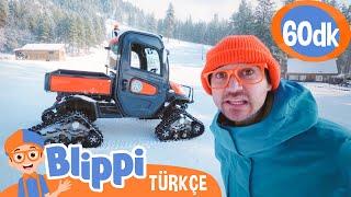 Karda Oynamak - Dağda Kızak Macerası  ️ Blippi Türkçe - Çocuklar için Eğitici Videolar