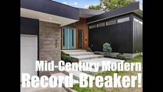 Nashville Luxury Mid-Century Modern RECORD-BREAKER