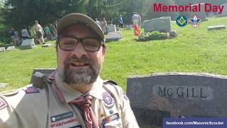 MASONIC GRAVES ON MEMORIAL DAY