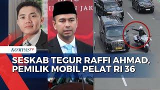 Seskab Teddy Ungkap Telah Tegur Raffi Ahmad Pemilik Mobil Pelat RI 36 yang Sempat Viral