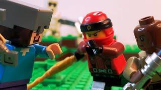 Minecraft VS Star Wars VS Ninjago (Lego Stop Motion Battle)