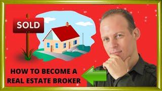 How to become a good and successful real estate broker or agent & what is a real estate broker