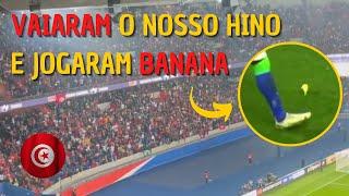  REVOLTANT! TUNISIA FANS THROWED BANANA IN THE FIELD AND BOOLED THE BRAZILIAN ANTHEM! (Brazil 5x1)