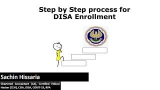 Step by Step process for DISA 3.0 Registration || Sachin Hissaria