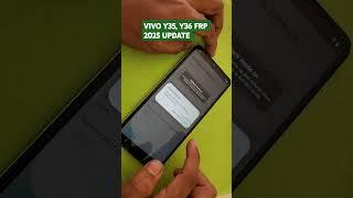 Vivo Y35, Y36 frp bypass latest update 2025