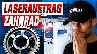 Next Level Zahnrad Laserschweißen Hartauftrag schritt für schritt