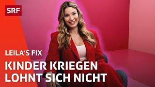 Ist Kinderkriegen in der Schweiz zu teuer? | Comedy | Leila's Fix | SRF