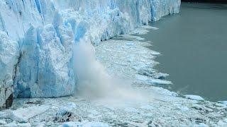 Perito Moreno Glacier Argentina, giant collapses!