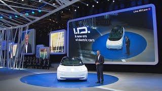 Volkswagen I.D. Concept Car World Premiere at the Paris Auto Show