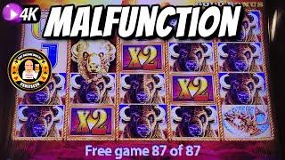 87 Free Spins Made This Buffalo Gold Slot Malfunction