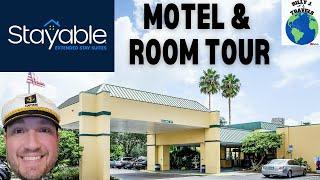 Stayable Extended Stay Suites Motel & Room Tour Plus Review - Jacksonville, Florida - April 2022