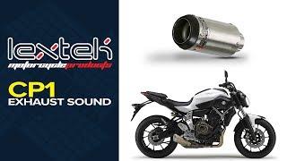 Lextek CP1 Exhaust Sound: Yamaha MT-07 (14-17)