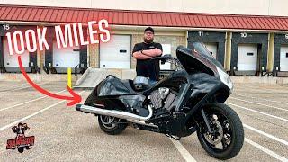 What It's Like Owning a 100k Mile Victory Motorcycle