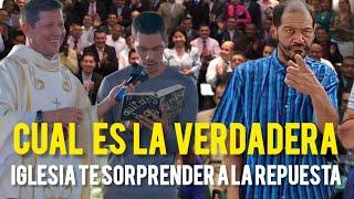 TEOLOGO SE ENFRENTA A LÍDER DE LA IGLESIA CATÓLICA Y RESPONDE CUAL ES LA VERDADERA IGLESIA #luistoro